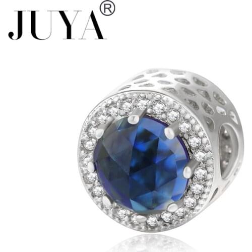 Luxury 6 Colors Crystal Charm Beads Fit DIY Original Bracelets Making Big Hole Beads For Women berloque kralen sieraden maken