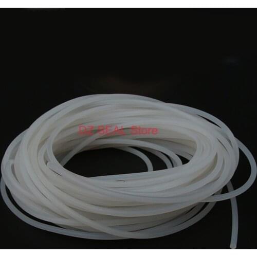 Diameter 1 1.5 2 2.5 3 3.5 4 4.5 5 5.5 6 7 8mm Silicone Rubber Rod Silicon Cord Silicone Bar Rubber Sealing Strip