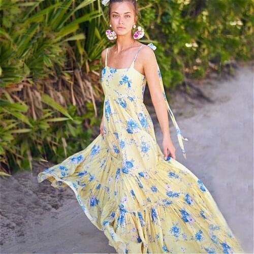 Летние шифоновые платья TEELYNN China At AliExpress