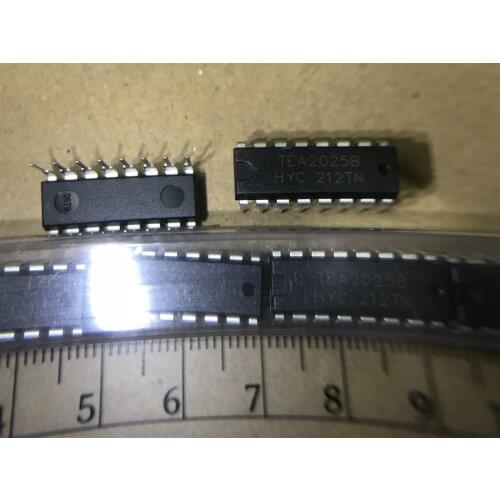 10PCS TEA2025B TEA2025 You can try to replace the TEA2025B of the original dip-16 Maximum withstand voltage 12V ,Real 12V