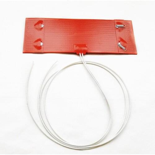 24V Silicagel Electric Heating Ring Heater Mat for Diesel Car Filter For Air Diesel Parking Heater 250x90mm