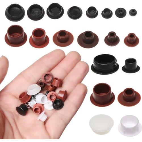 50PCS 5-16mm Furniture Hole Cover Protection Practical Dust Plug Stopper Cabinet Drill Hole Plug Hardware Grommet Screw Cover