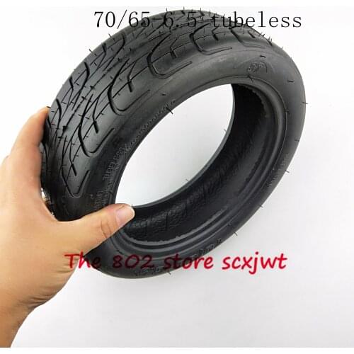 Lightning Delivery 10 inch wheel Tyres 70/65-6.5 Tubeless Vacuum Tire for Xiaomi Mini Pro Electric Balance scooter