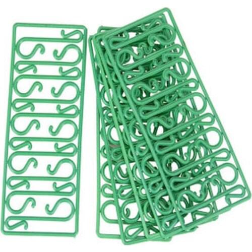 Decoration Hook Festival Supplies Auxiliary Plastic Accessories S Shape Hanging Ornament Garland Christmas Tree Small Hook