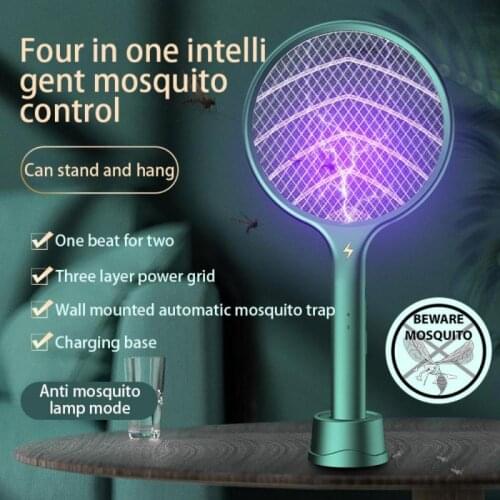 Electric Mosquito Killer USB Charging Electric Fly Mosquito Swatter Bug Zapper Racket Insects Killer Home Bug Zappers
