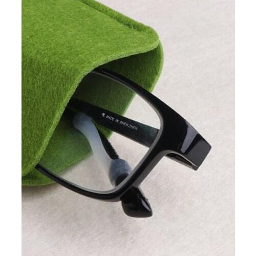 Felt Sunglasses Bags Cases Portable Soft Glasses Package Glasses Accessories Drop Shipping