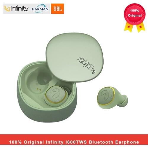 HARMAN Infinity i600 TWS Gaming Headphone Wireless Bluetooth 5.0 Earphone IPX5 Waterproof Headset Touch Control Earbuds with Mic