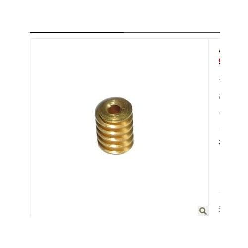 M0.5*8 Motor Turbine Gear M05 Motor Diameter 5.6mm Height 8mm Inner Diameter 2.0mm