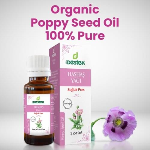 Poppy Seed Oil 100% Pure Organic 50 ml Turkish Seed Plant Oils Essential Oils Natural Oils Aromatherapy Oils Natural Vegan Herbal Health Beauty Skin Care Body Care Skin Care Hair Care Body Care