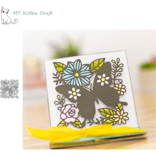 MT Craft Metal Cutting Dies Flower butterfly Scrapbooking Photo Album Decorative Embossing Stencil Paper Crafts Making Die Cuts