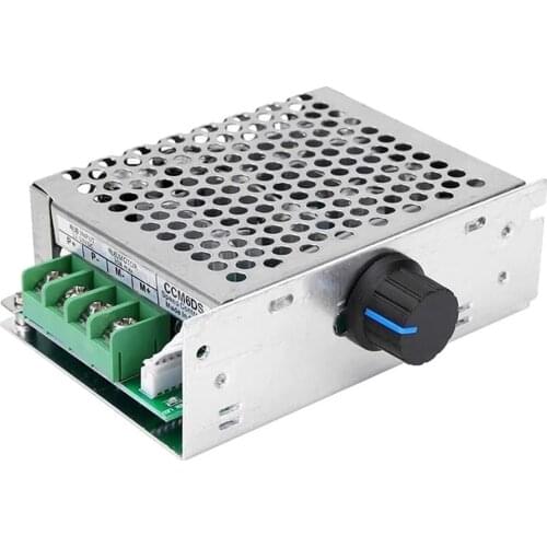 Mini Motor Speed Controller DC 12V-50V 30A 1500W Mini Electric Motors 12V 24V 48V Control PWM Regulator Adjustable 12 V CCM6DS