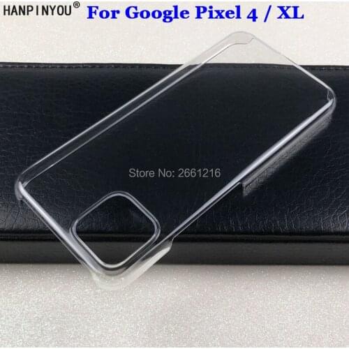 For Google Pixel 4 / Pixel 4 XL / Pixel XL4 New Hard PC Case Ultra Thin Clear Hard Plastic DIY Cover Protective Skin