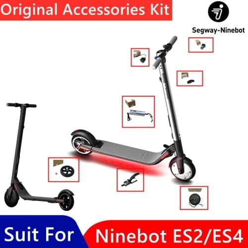 Original Kickscooter Ninebot ES1 ES2 ES4 Accessories Kit Controller Dashboard Rear Wheel Fork Electric Brake Throttle Charger