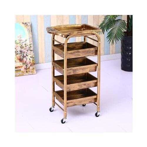 Hairdressing cart hair salon stroller hairdressing tool car beauty cart barber shop stroller hairdressing bar