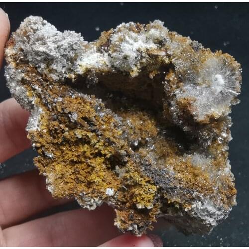 89.8gNatural rare popcorn fluoride aluminum anhydrite crystal crystal healing energy stone decorative QUARTZ GEM