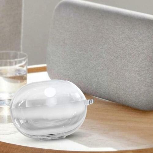 Transparent Case with Carabiner For Huawei Freebuds Quality Cover 4i High Anti-Scratch Shell Protective Light Protective F7D3