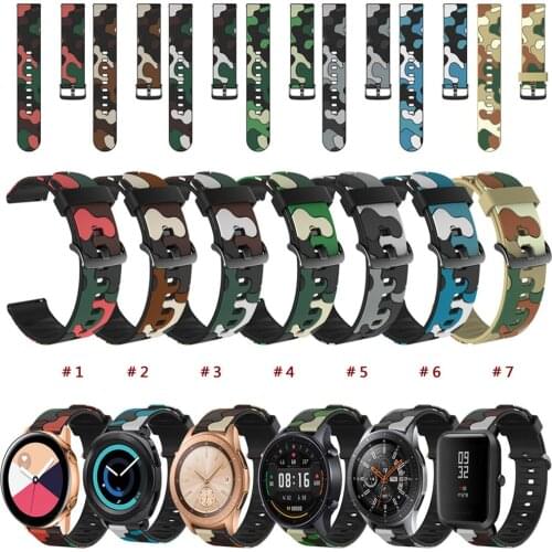 20mm/22mm watchband For Xiaomi Huami Amazfit Gtr 47mm /42mm /GTS /Bip Lite /Pace /Stratos 2 3 Replacement Silicone Straps Band