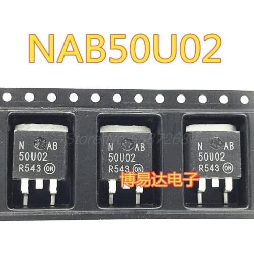 10pcs/lot NAB50U02 NAB 50U02 TO263 Car ignition control patch transistor For Wuling 465 engine body computer