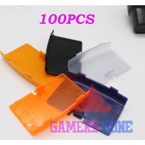 100PCS Battery Cover Case Back Door Part for Nintendo Gameboy Advance GBA