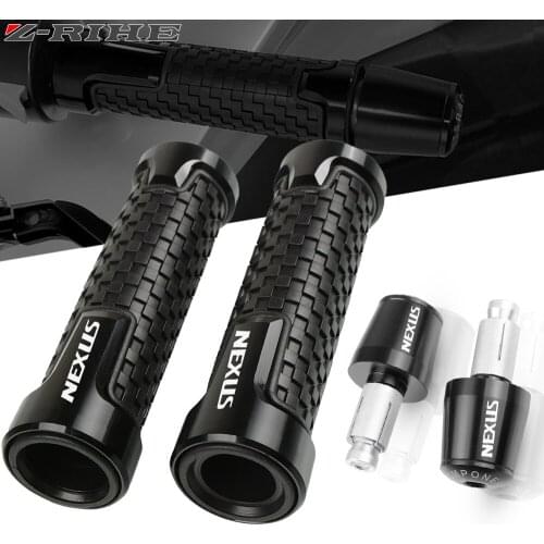 Motorcycles Accessories 22MM Handlebar knobs Hand Grips Handle Bar End Cap Plug FOR PIAGGIO GILERA FUOCO 500 GP800 GP850 NEXUS