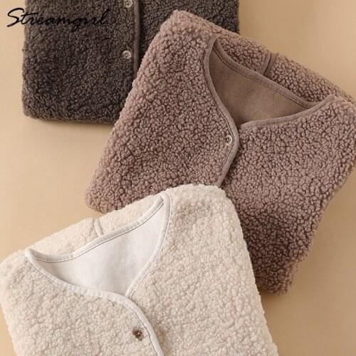 Streamgirl Long Vest Women Sleeveless Coat Warm Waistcoat Spring Autumn Long Cardigan Fleece Vest Female Sleeveless Jacket Loose