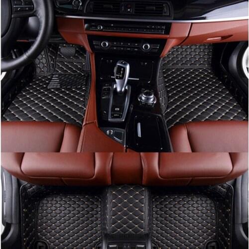 Good quality mats! Custom special car floor mats for Cadillac CTS 2013-2008 4 door waterproof durable car carpets for CTS 2012