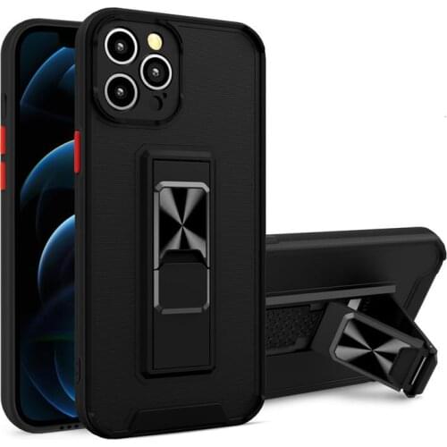 Matte skin feeling contrast color magnetic bracket cover phone cases For MOTORLA E7 IPOWER G8 G9 PLUS G100 EDGE S Shockproof