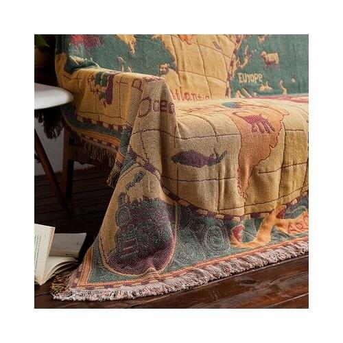 Multifunctional dust-proof sand release American universal cover towel sofa cushion fabric tablecloth piano cover tapestry