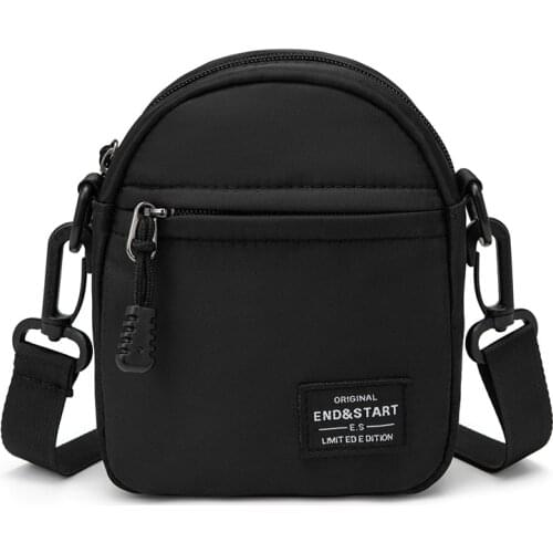 Mens Fashion Nylon Small Bag Casual Men Mini Handbags Male Cross Body Shoulder Messenger Bags For Men Purses And Handbags