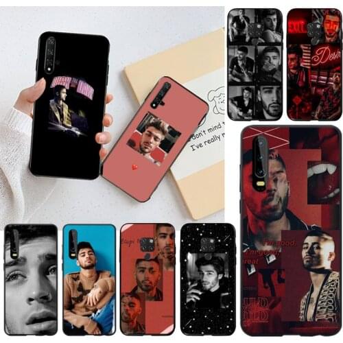 YJZFDYRM Zayn Malik fashion Soft Phone Case Capa for Huawei P40 P30 P20 lite Pro Mate 30 20 Pro P Smart 2019 prime