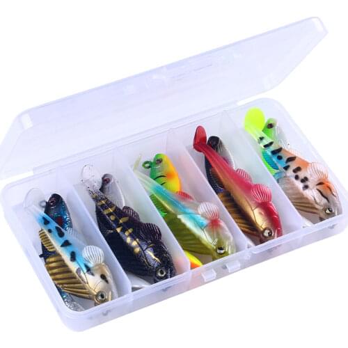 10pcs/lot Fishing Lures Kit Plastic Soft Bait 7cm 14g 8cm 10g Wobblers Crankbait Tackle Bass Bait For Fishing Wobber Sets