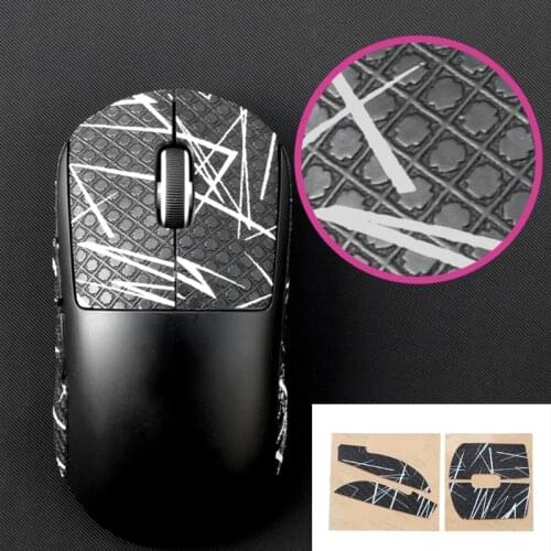DIY Mouse Skin Mouse Skates Side Stickers Sweat Resistant Pads Anti-slip Grip Tape for logitech G Pro Wireless Mouse