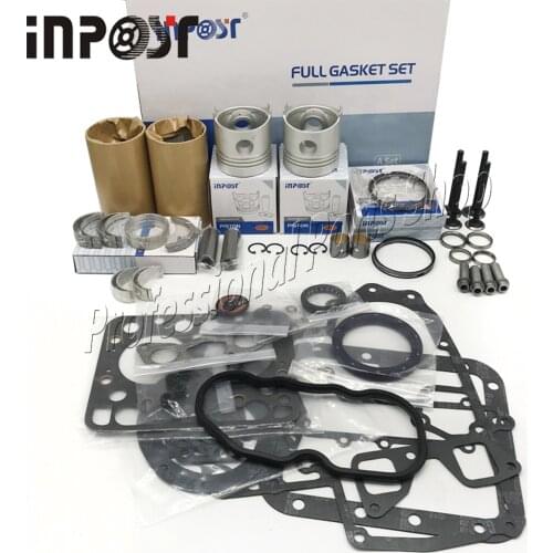 New Overhaul Rebuild Kit for Kubota Z650 Engine B7000