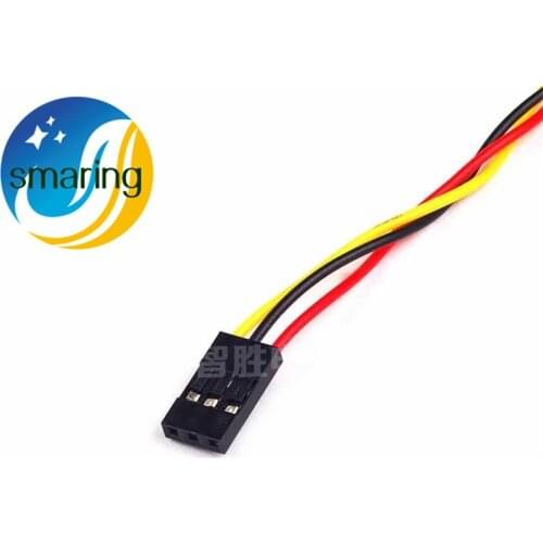 20pcs/Lot 3 Pin 3P F/F Jumper Wire 200mm Female To Female Dupont Cable Volume For Raspberry Pi B+ Common Sensor Module DIY RC