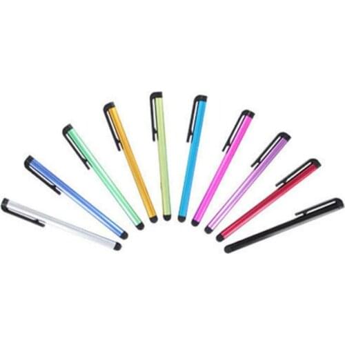 Clip Design Universal Soft Head For Phone Tablet Durable Stylus Pen Capacitive Pencil Touch Screen Pen