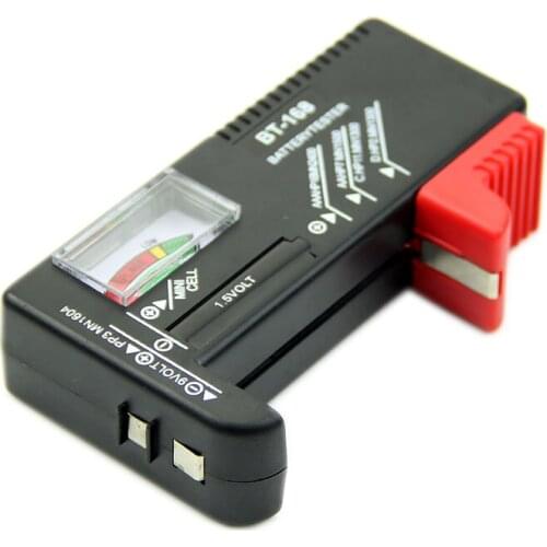 Universal Battery Tester AA AAA C D 9V Button Cell Checker Volt Tester Checker Drop Shipping Support