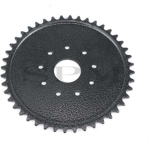 Chain drive sprocket 9-hole 44-tooth sprocket is suitable for motorcycles with 49cc 66cc 80cc engine