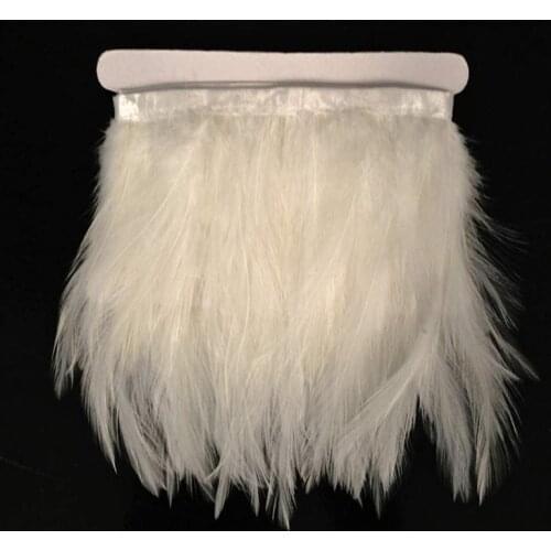 1yards saddle rooster feathers crafts trim diy pheasant feathers for jewelry making needlework decoration clothing plumas 8-10cm