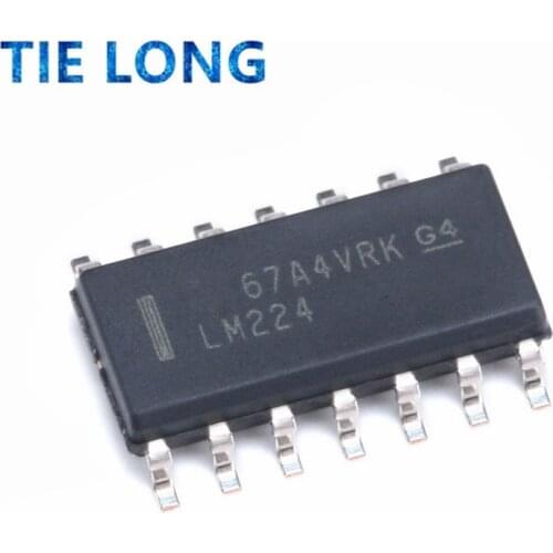 10pcs LM224DR SOP-14 LM224 SOP14 LM224D 224DR SOP