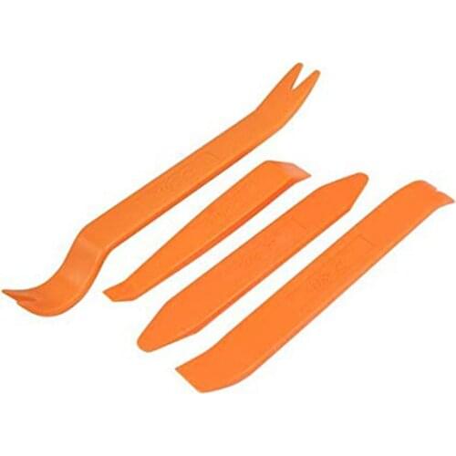 4pcs Vehicle Door Panel Audio Refit Set Car Trim Removal Tool Kit Dash Centre Console Stereo Repair Accessory