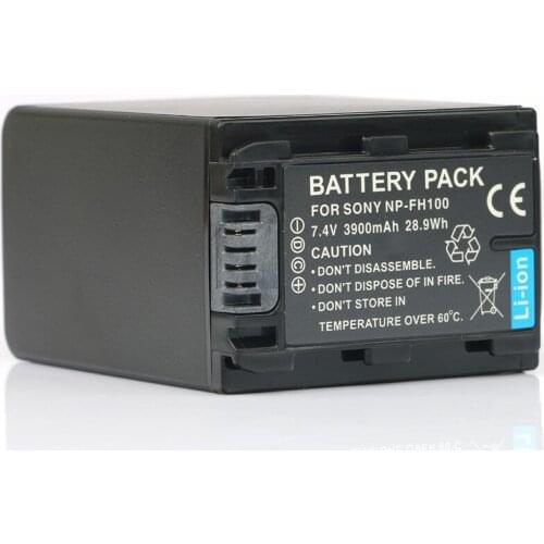 LANFULANG Battery for Sony NP-FH60, NP-FH70, NP-FH100 InfoLITHIUM H Series Li-ion Rechargeable Battery Pack