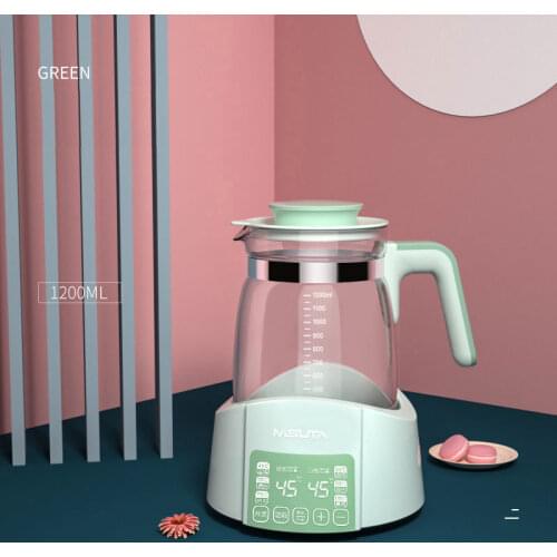 Milk Dispenser Thermostat Glass Hot Water Bottle Intelligent Automatic Baby Milk Powder Water Heater Insulation Milk Warmer