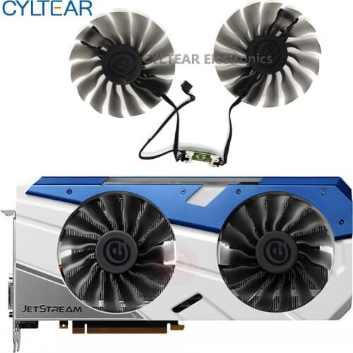 GTX 1080Ti For Palit EMTEK XENON GTX 1080 Ti JetStream cooling fan 95MM FD10015H12S GTX 1080Ti DC 12V 0.55A