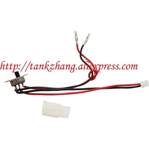 HENGLONG 1:16 RC tank spare parts No. TK-EC008 Main switch with line and tamiya father head