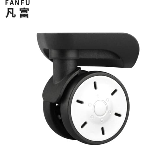 Trolley Suitcase Wheel Repair Suitcase Wheel 360 Degree Rotation Caster Wheel Parts Trolley Replacement Suitcase Black Wheels