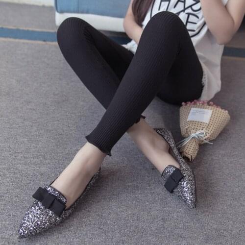 Photo Shoot Pregnant Women Spring And Summer Pure Cotton Leggings Slim Fit Slimming Elasticity Maternity Pants Pregnant Women