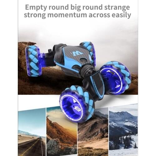 2021 New Remote Control Stunt Car Gesture Induction Twisting Off-Road Vehicle Light Music