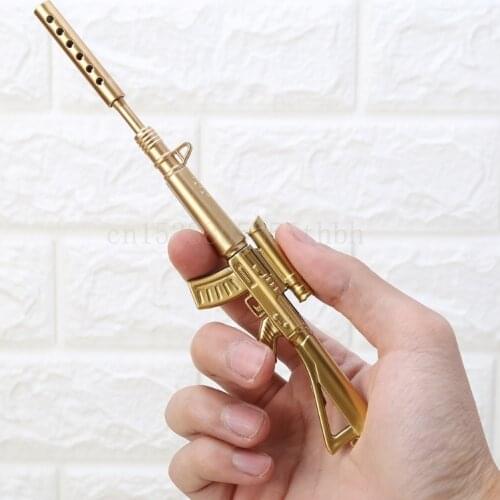 0.38mm Writing Tools Novelty Gel Pen Gun Shape Ballpoint Pens Office School Supply Stationery Gift