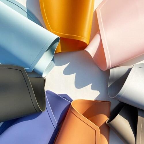 Silicone Table Placemat Non Stick Pan Liner Placemat Table Heat Resistant Protector Kitchen Pastry Liner Baking Bakeware Mat