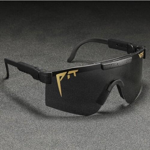 TR90 Unbreakable Frame Polarized Material Sunglasses Fashion Shades Pit Viper Men Cool Big Goggle DurableWith Free Box